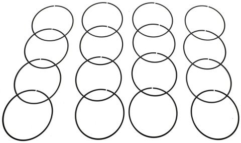 Manley Ford 4.6L & 5.4L Steel Top Ring Set