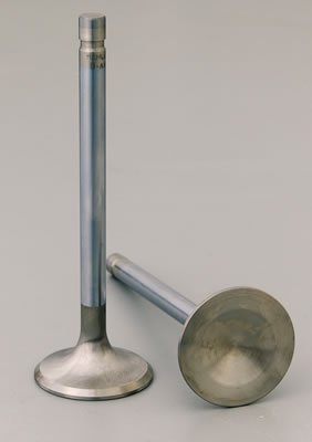 Manley Chevy Small Block Stock Dia 4.951 OA L Dish Race Masters Exhaust Valves (Set of 8)