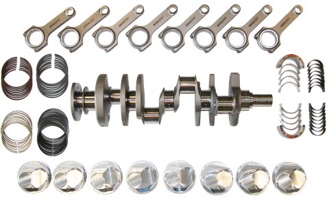 Manley BBC 615 4.625in Stroke x 4.600in Bore +43cc Piston Rotating Assembly