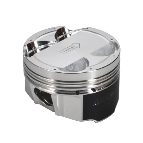 Manley Toyota 2JZGTE 86.25mm Bore +.25mm Oversize -1cc Dome 10:1 CR Turbo Tuff Piston Set w/ Rings