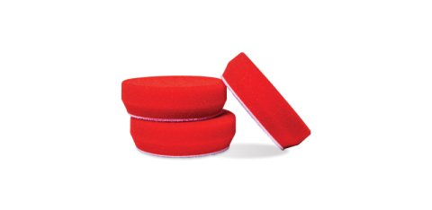 Griots Garage 3in Red Waxing Pads (Set of 3)