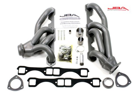 JBA 65-86 GM Truck 265-400 Carbureted w/A.I.R. 1-5/8in Primary Ti Ctd Cat4Ward Header