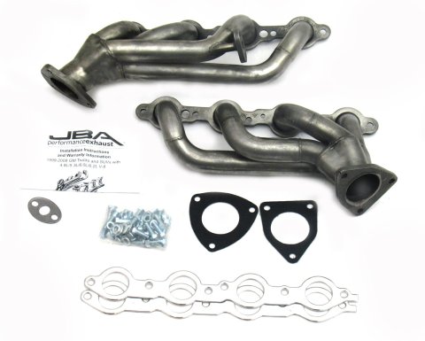 JBA 99-01 GM Truck 4.8L/5.3L LS w/o A.I.R. w/EGR 1-5/8in Primary Raw 409SS Cat4Ward Header