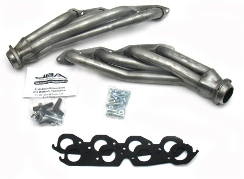 JBA 01-03 Gm Truck 8.1L BBC w/o EGR/A.I.R. 1-3/4in Primary Raw 409SS Cat4Ward Header