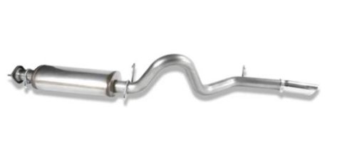 JBA 00-06 Jeep Wrangler TJ 2.5L/4.0L 304SS Single Rear Exit Cat-Back Exhaust