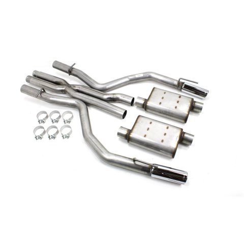 JBA 15-20 Dodge Charger SRT8 & Hellcat 6.2/6.4L 409SS Dual Rear Exit Cat-Back Exhaust