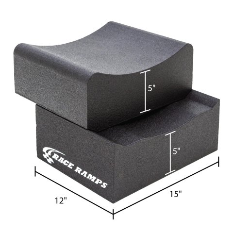 Race Ramps 10in. Two-Piece Multi-Purpose Wheel Cribs -1500 lbs Capacity