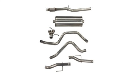 Corsa 2019-24 Silverado/Sierra 5.3L V8 3in Dual Rear Exit 157in Wheelbase Catback - Sport (No Tips)