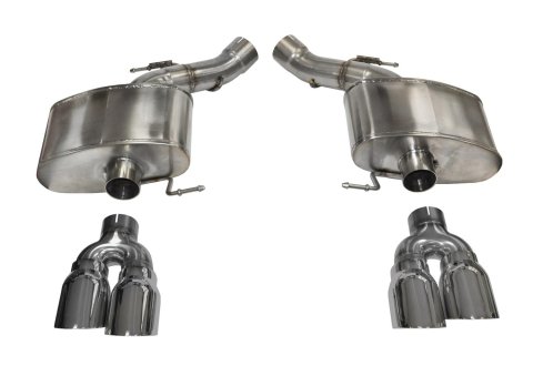 Corsa 2012-2017 BMW M5 F10 Polished Sport Axle-Back Exhaust