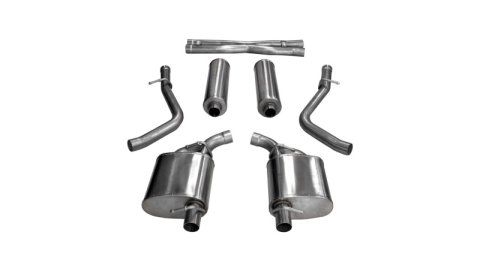 Corsa 2015-2016 Dodge Charger / Chrysler 300 5.7L V8 Polished Sport Cat-Back