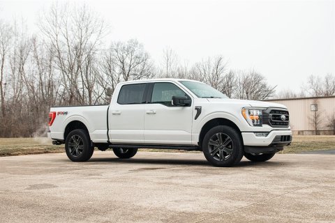 Corsa 2021-2025 Ford F-150 SuperCab/6.5in Bed 5.0L V8 Xtreme Cat-Back Single Side Exit-Polished