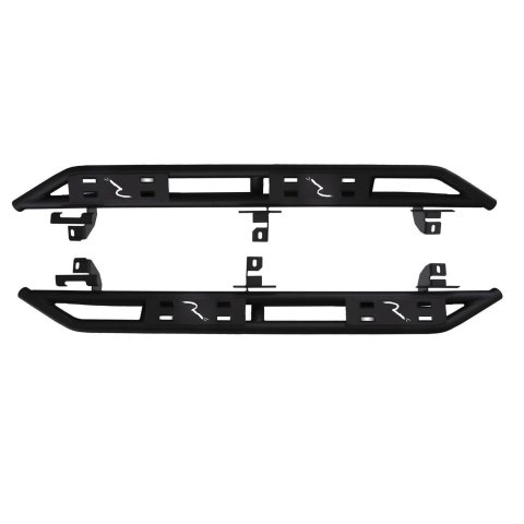 Rampage 07-18 Jeep Wrangler JK Unlimited TrailCrawler Rock Slider & Rocker Guard - Black