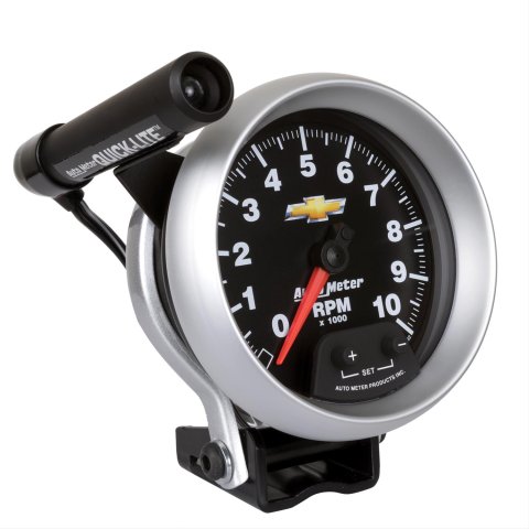 AutoMeter 3 3/4in Pedestal w/Ext. Quick-Lite for GM Copo Camaro