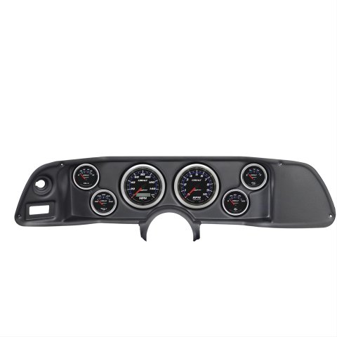 Autometer Cobalt 70-78 Camaro Dash Kit 6pc Tach / MPH / Fuel / Oil / WTMP / Volt