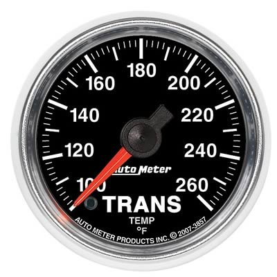 Autometer GS 100-260 degree Electronic Trans Temperature Gauge