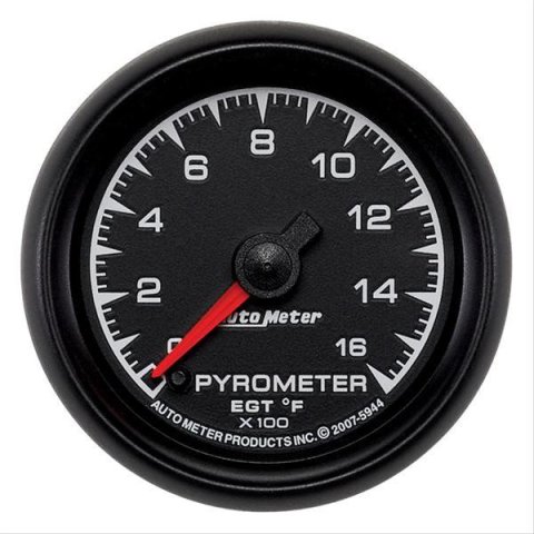 Autometer ES 52.4mm Pyrometer 0-1600 Degree F FSE Gauge