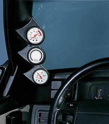 Autometer 87-93 Ford Mustang 52mm Triple Pillar Pod