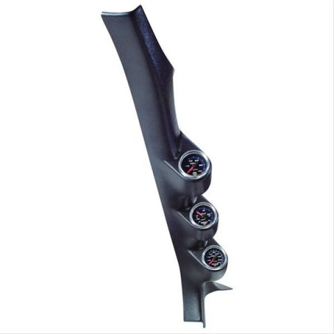 Autometer 90-96 Nissan 300ZX Black Triple 52mm Pillar Pod
