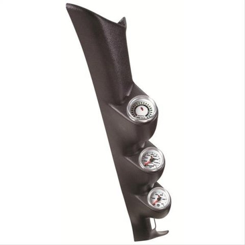 Autometer 00-04 Mazda Protege Black 52mm Triple Pillar