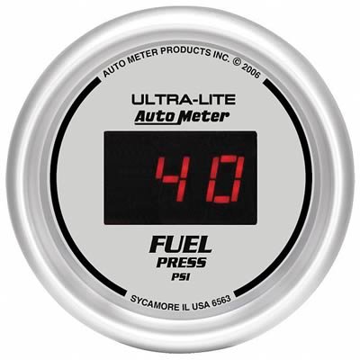 Autometer Ultra-Lite 52MM 5-100 PSI Digital Fuel Pressure Gauge