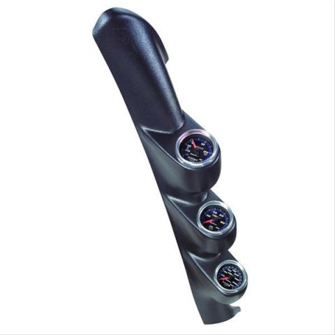 Autometer 93-02 Pontiac Firebird T-Top / 97-02 Chevrolet Camaro T-Top 52mm Black Triple Pillar Pod