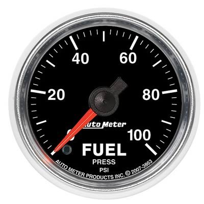 Autometer GS 0-100 PSI Full Sweep Electronic Fuel Pressure Gauge