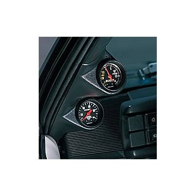 Autometer 05-07 Ford Mustang Convertible 52mm Black Dual Pillar Pod