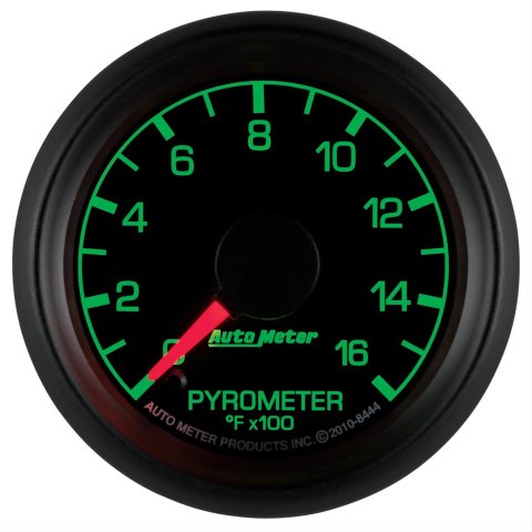 Autometer Factory Match Ford 52.4mm Full Sweep Electronic 0-1600 Deg F EGT/Pyrometer Gauge