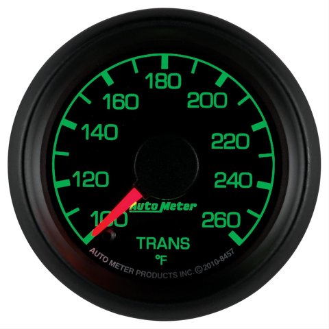 Autometer Factory Match Ford 52.4mm Full Sweep Electronic 100-260 Deg F Transmission Temp Gauge