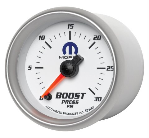 Autometer Mopar 52.4mm FSE 0-30 PSI Boost Gauge