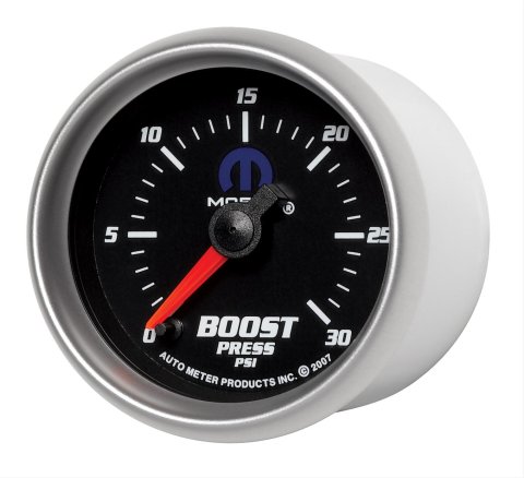 Autometer Mopar 52.4mm FSE 0-30 PSI Boost Gauge