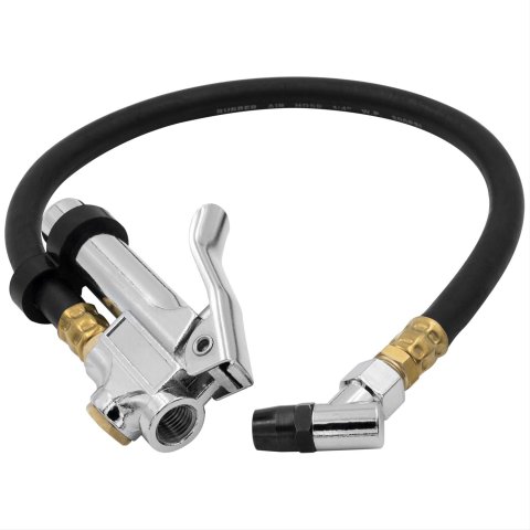 Autometer Inflator Assembly Tire Pressure Gauge w/ 18in Hose