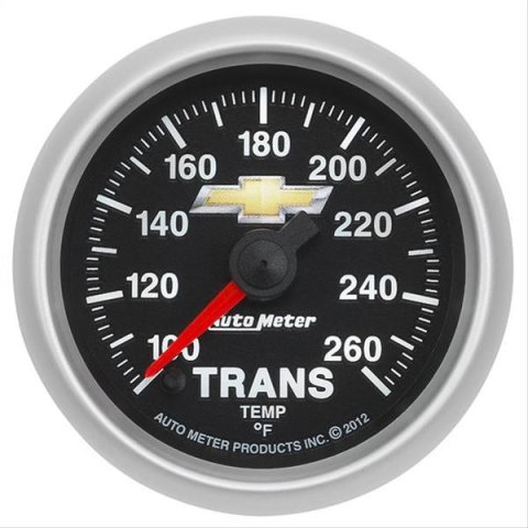 Autometer Performance Parts 52mm 100-260 Deg F Trans Temp COPO Camaro Gauge Pack