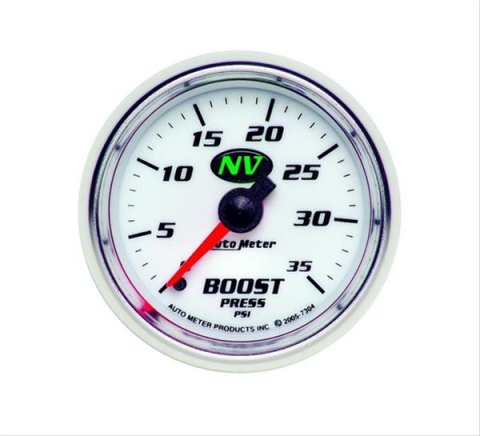 Autometer NV 52mm 0-35 PSI Boost Mechanical Gauge
