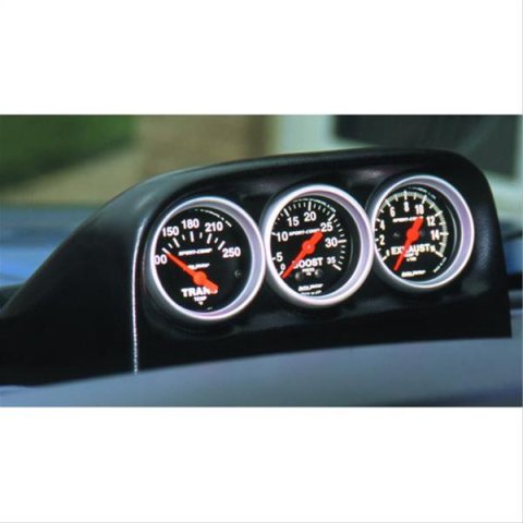 Autometer 03-07 Dodge Ram Triple Dash Pod - Black