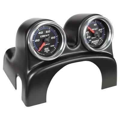 Autometer 99-03 Volkswagen Jetta/Golf Dual Steering Column Pod - Black