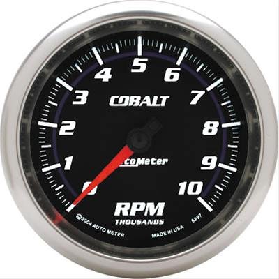 Autometer Cobalt 3-3/8in 10,000RPM In-Dash Tachometer