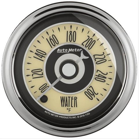 Autometer Cruiser Ad 2-1/16in Full Sweep Electric 100-260 Deg F Water Temperature Gauge