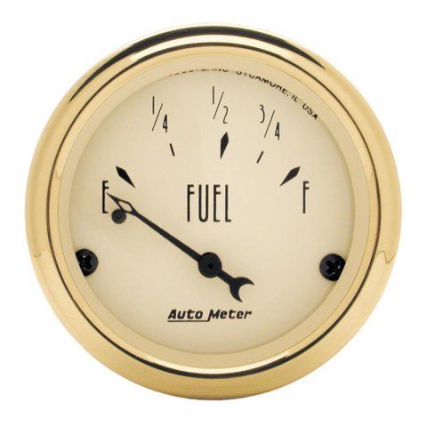Autometer Golden Oldies 52mm 73 Empty / 8-12 Full Fuel Level Gauge