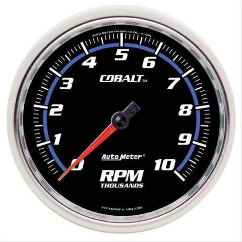 Autometer Cobalt 5in 10,000RPM In-Dash Tachometer