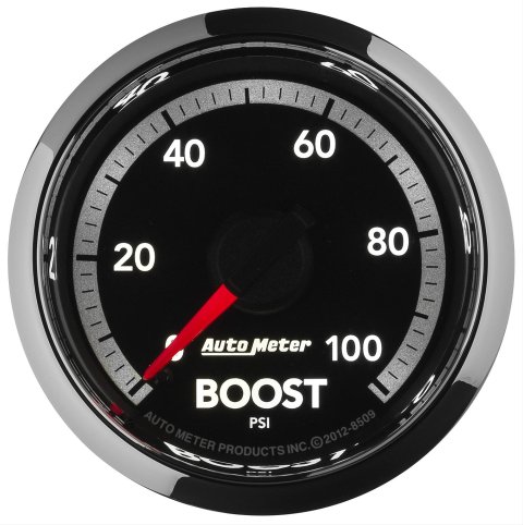Autometer Gen4 Dodge Factory Match 52.4mm Mechanical 0-100 PSI Boost Gauge