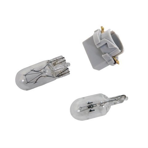 Autometer Light Bulb & Socket Assy. T3 Wedge 2.7W & 4.9W Replacement Twist-In Circuit Board Mount