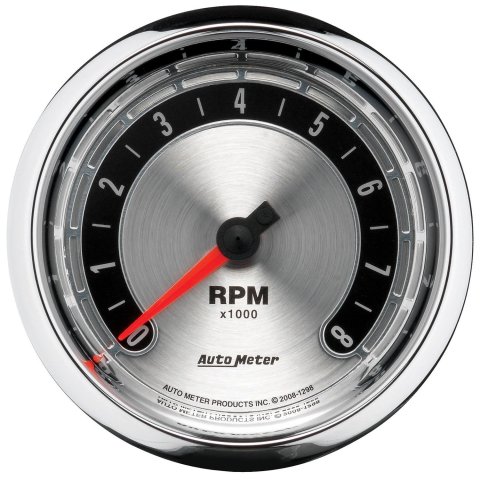 Autometer American Muscle Gauge Kit 6 Pc Chevy Truck C/Suburban 67-72 Tach/Mph/Fuel/Oilp/Wtmp/Volt