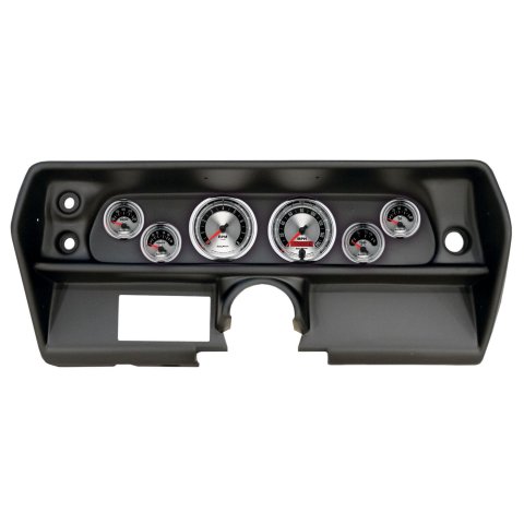 Autometer 1968 Chevrolet Nova Direct Fit Gauge Panel 3-3/8in x2 / 2-1/16in x4 - American Muscle