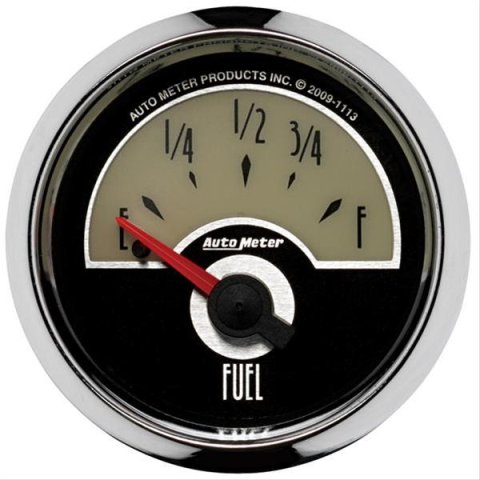 AutoMeter Gauge Fuel Level 2-1/16in. 0 Ohm(e) to 90 Ohm(f) Elec Cruiser