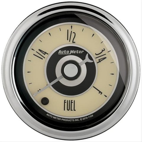 AutoMeter Gauge Fuel Level 2-1/16in. Programmable Cruiser Ad