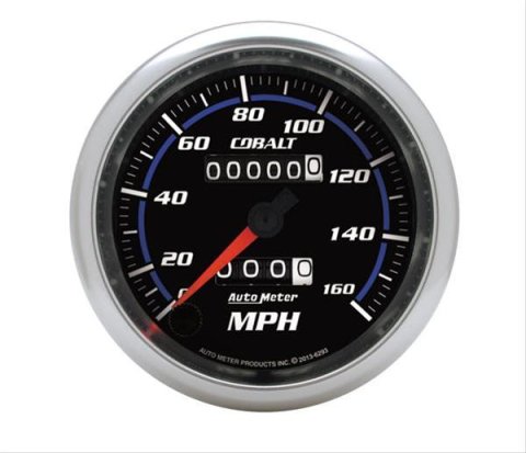 AutoMeter Gauge Speedometer 3-3/8in. 160MPH Mechanical Cobalt