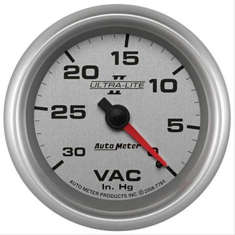 AutoMeter Gauge Vacuum 2-5/8in. 30Inhg Mechanical Ultra-Lite II
