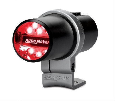 AutoMeter Indicator Light Pit Road Speed Pedestal Black Programmable