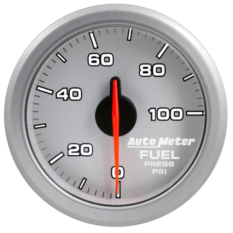 Autometer Airdrive 2-1/6in Fuel Pressure Gauge 0-100 PSI - Silver